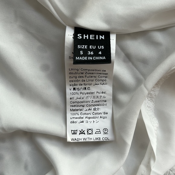 SHEIN VCAY Tied Backless Schiffy Cami Dress - Picture 6 of 6